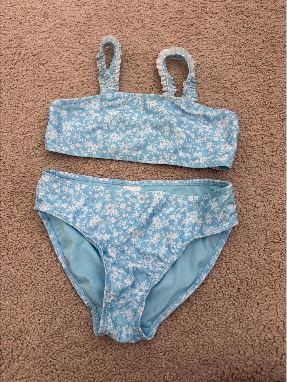 Breaking Waves Girls 2 piece swim set size 14